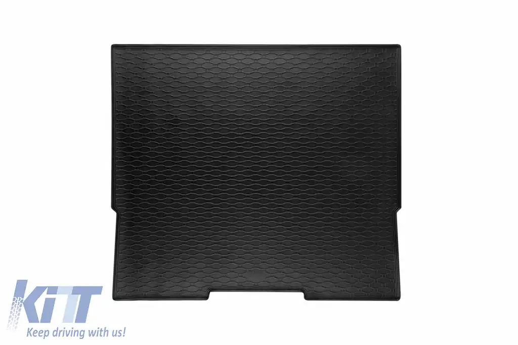 Covor de portbagaj din cauciuc de la Rigum potrivit pentru Fiat Talento după 2016, Opel Vivaro după 2014, Renault Trafic 2014-2021, Renault Trafic după 2021 potrivit pentru modele cu 8 sau 9 locuri, v