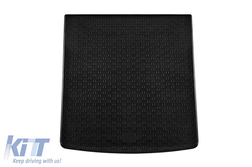 Covor de portbagaj din cauciuc de la Rigum potrivit pentru Skoda Kodiaq cu 5 locuri, Kodiaq cu 5 locuri MHEV după 2024, Volkswagen Tayron cu 5 locuri, Tayron cu 5 locuri MHEV după 2025