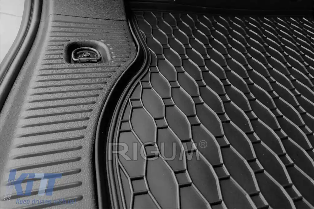 Covor de portbagaj din cauciuc de la Rigum potrivit pentru Opel Mokka 2012-2019, Chevrolet Trax 2013-2020, negru-image-6243532