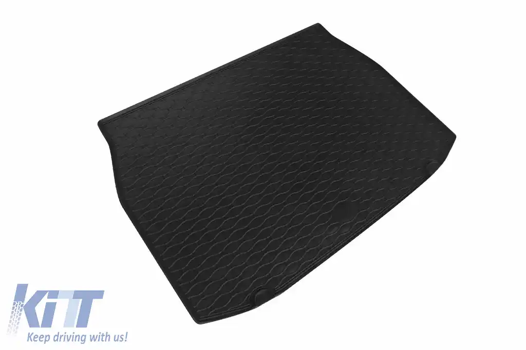 Covor de portbagaj din cauciuc de la Rigum potrivit pentru Toyota C-HR după 2016 cu podeaua portbagajului în poziția superioară, negru-image-6243811