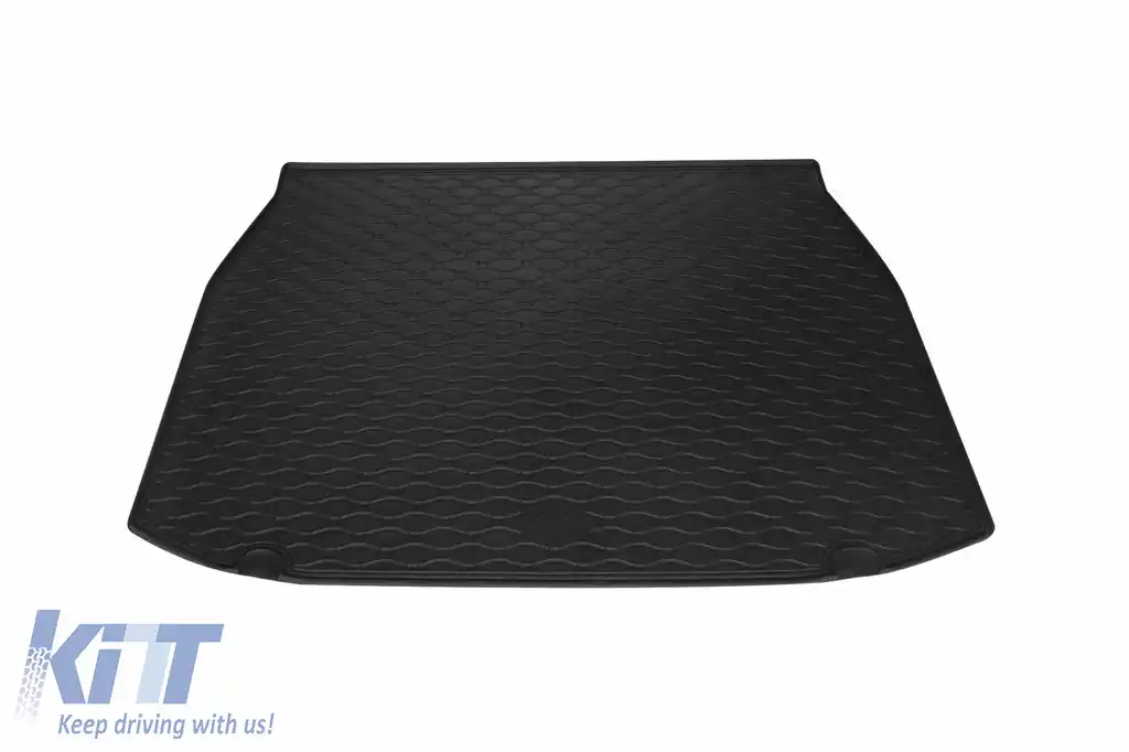 Covor de portbagaj din cauciuc de la Rigum potrivit pentru Toyota C-HR după 2016 cu podeaua portbagajului în poziția superioară, negru-image-6243812