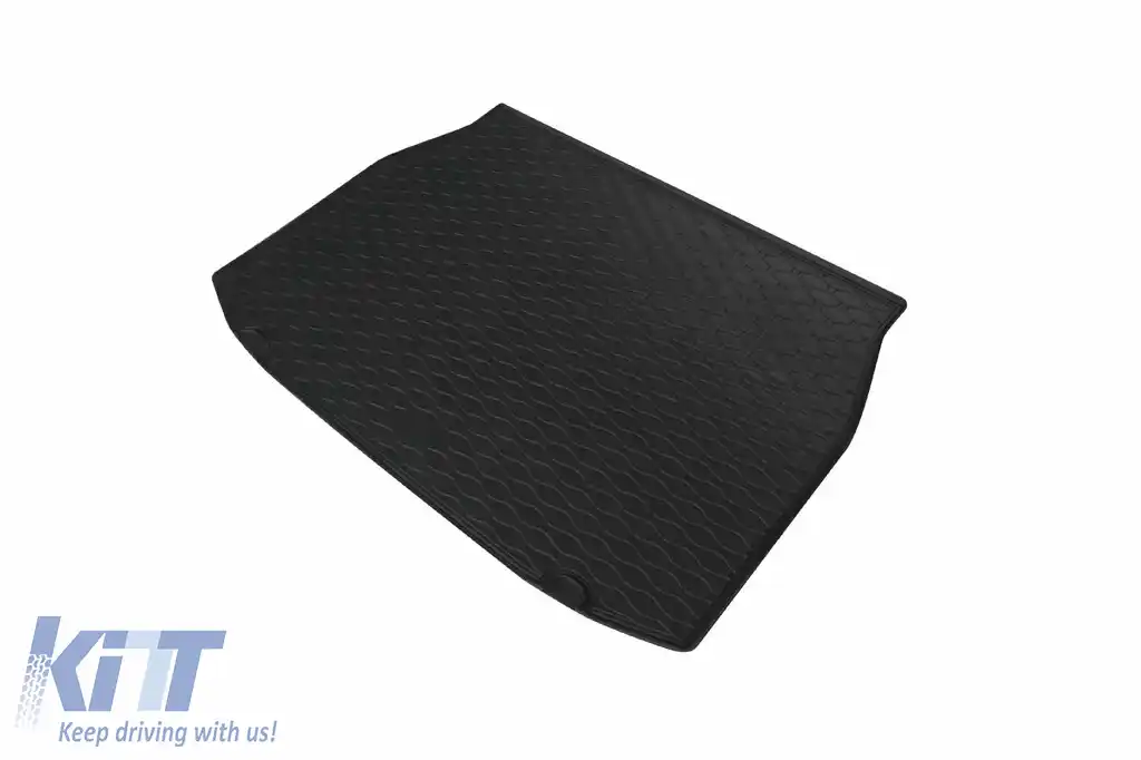 Covor de portbagaj din cauciuc de la Rigum potrivit pentru Toyota C-HR după 2016 cu podeaua portbagajului în poziția superioară, negru-image-6243813