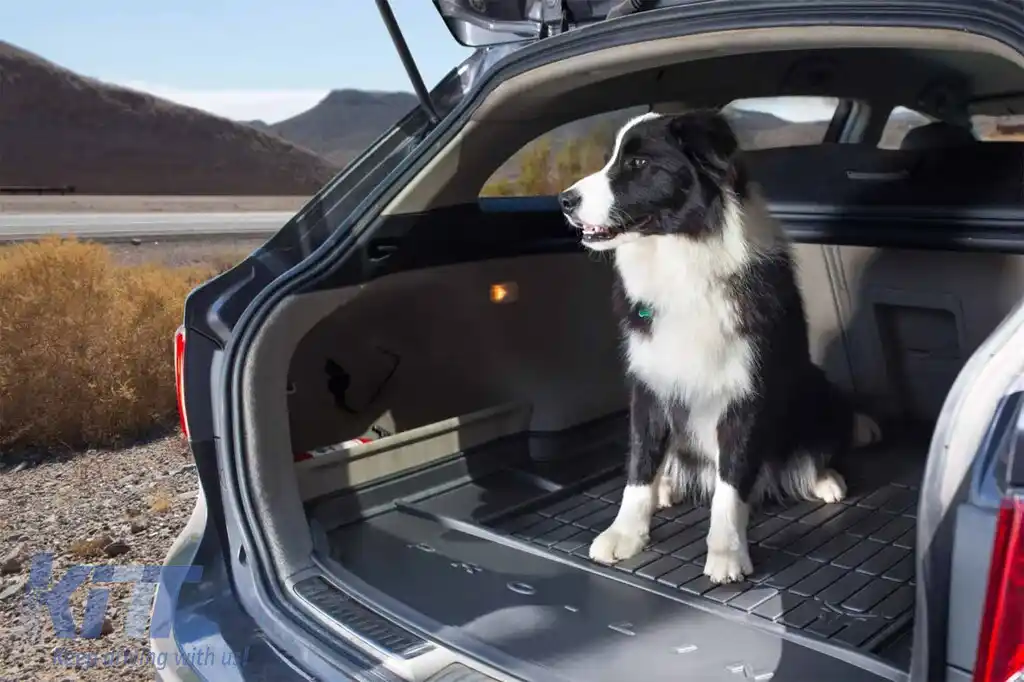 Covor de portbagaj din cauciuc Frogum ProLine potrivit pentru Skoda Kodiaq după 2016 7 locuri, fără buzunare laterale-image-6233536