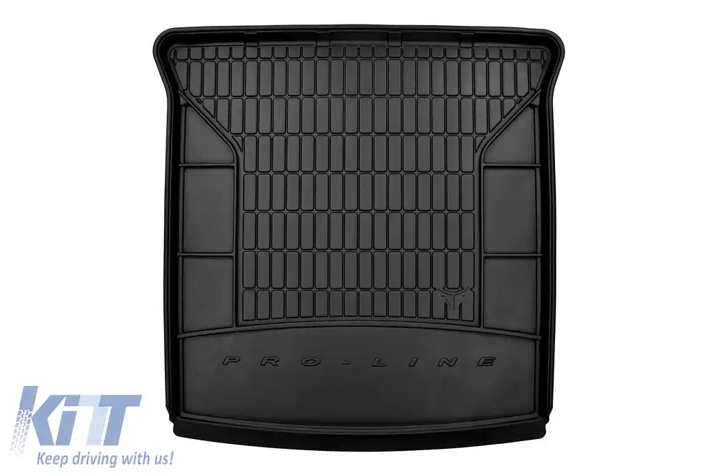 Covor de portbagaj din cauciuc Frogum ProLine potrivit pentru Seat Alhambra 2010-2020 7 locuri cu rândul 3 de scaune pliat