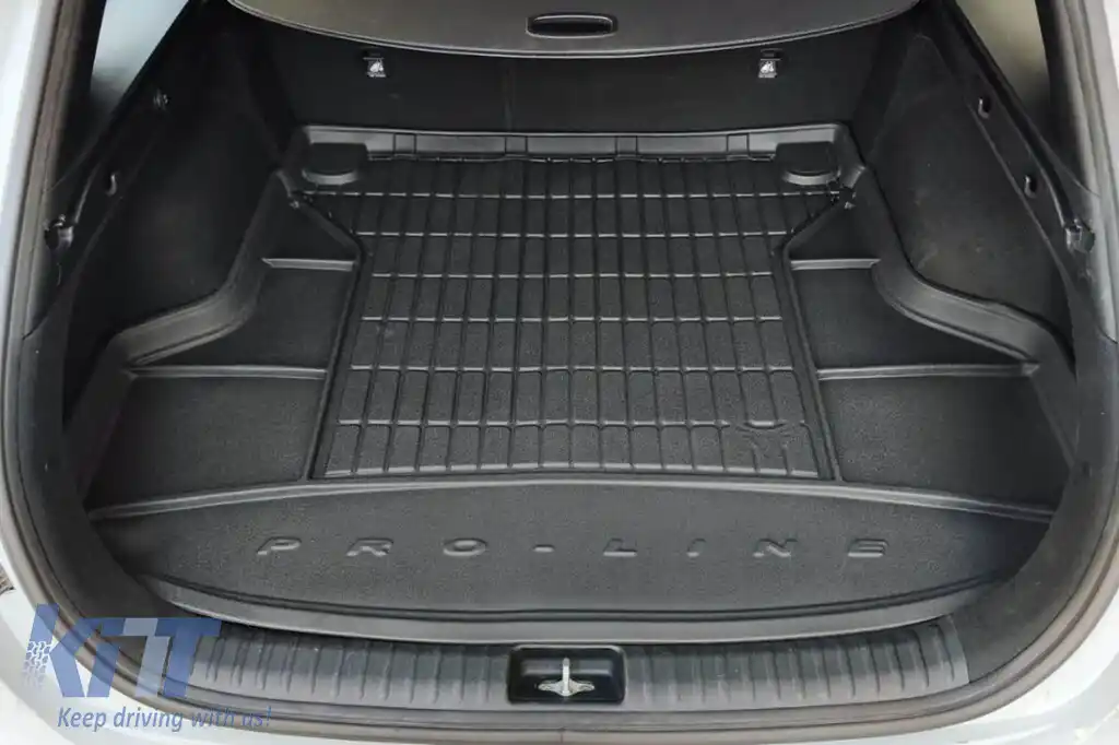 Covor de portbagaj din cauciuc Frogum ProLine potrivit pentru Kia Ceed wagon după 2018, cu buzunare laterale, fără subwoofer-image-6234246