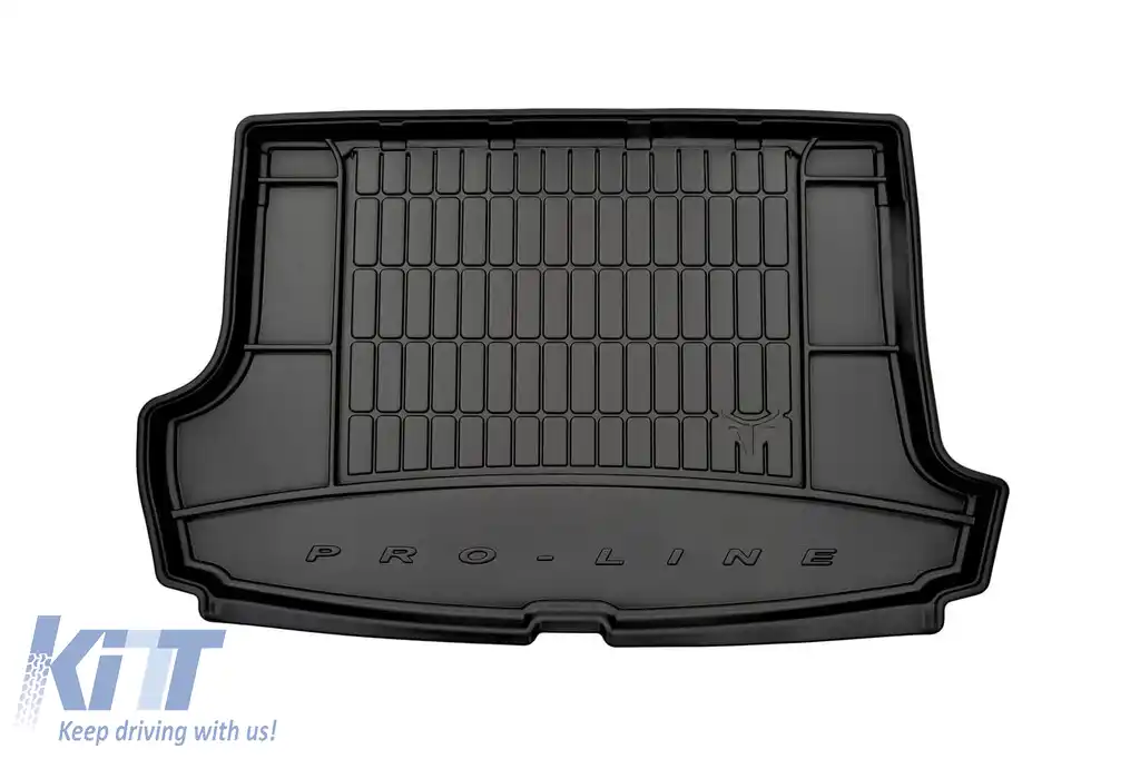 Covor de portbagaj din cauciuc Frogum ProLine potrivit pentru Volkswagen T-Roc după 2017 cu podeaua portbagajului în poziția superioară