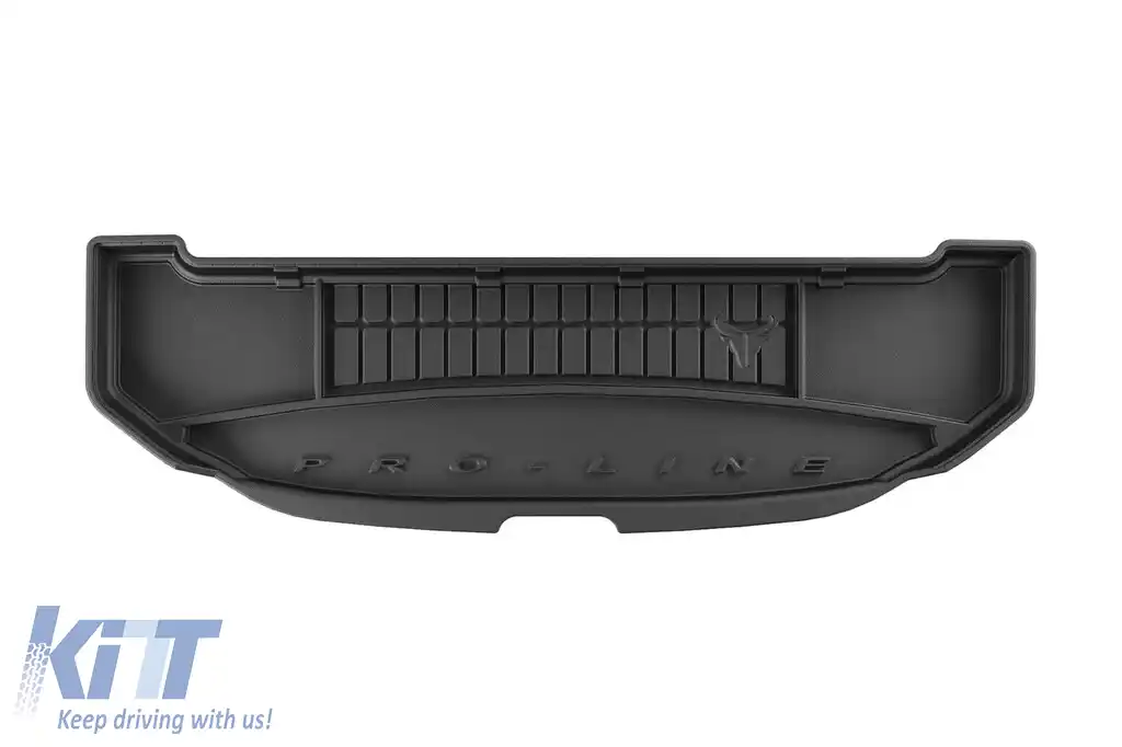 Covor de portbagaj din cauciuc Frogum ProLine potrivit pentru Kia Sorento după 2020, 7 locuri cu rândul 3 de scaune în poziție verticală