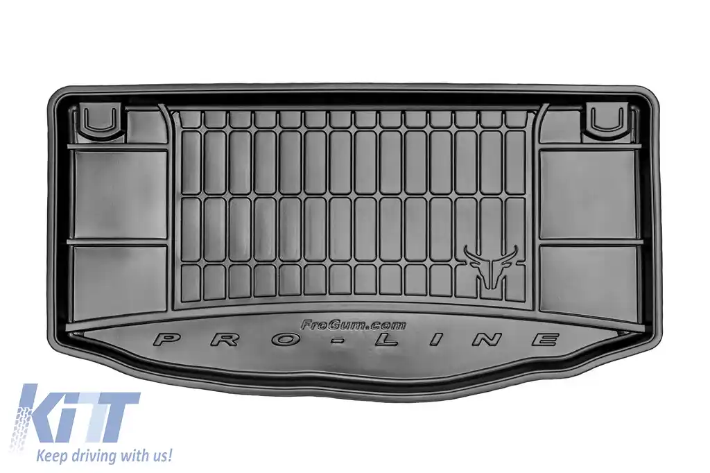 Covor de portbagaj din cauciuc Frogum ProLine potrivit pentru Kia Picanto model 2011-2017 cu 3-5 uși