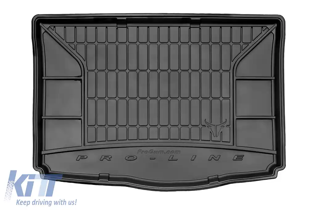 Covor de portbagaj din cauciuc Frogum ProLine potrivit pentru Fiat Punto 2012-2014