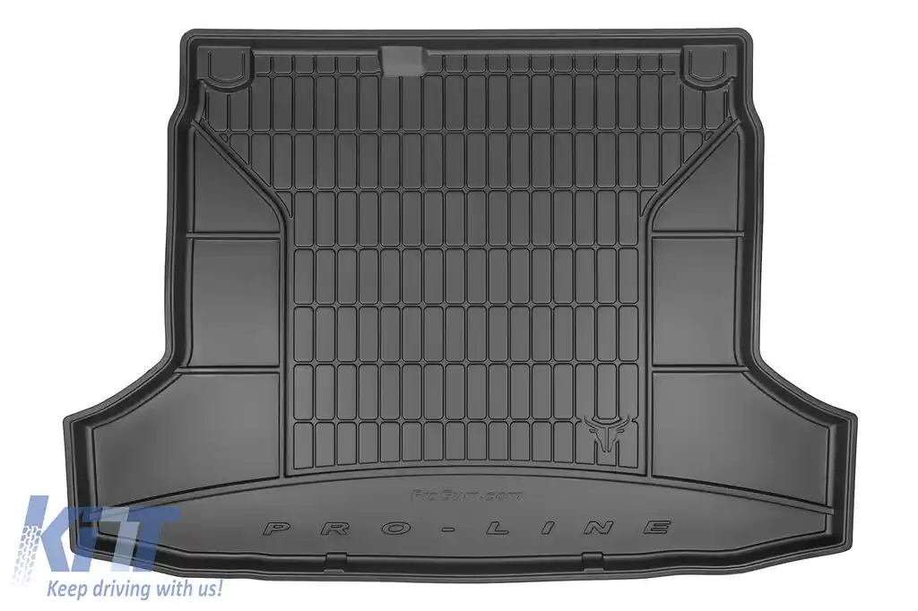 Covor de portbagaj din cauciuc Frogum ProLine potrivit pentru Peugeot 508 sedan 2010-2018 cu roată de rezervă standard