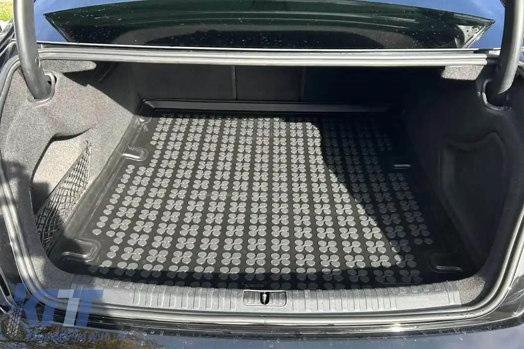 Covor de portbagaj din cauciuc potrivit pentru Audi A6 C8 sedan după 2018-image-6219322