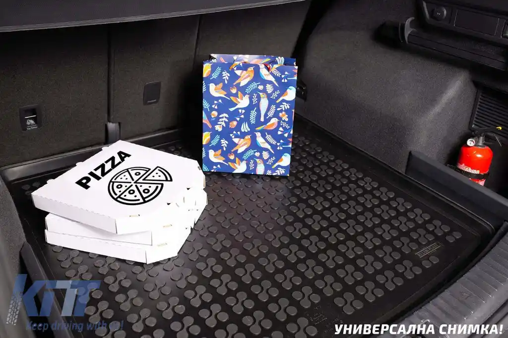 Covor de portbagaj din cauciuc potrivit pentru Audi A3 8Y sedan după 2020-image-6219381