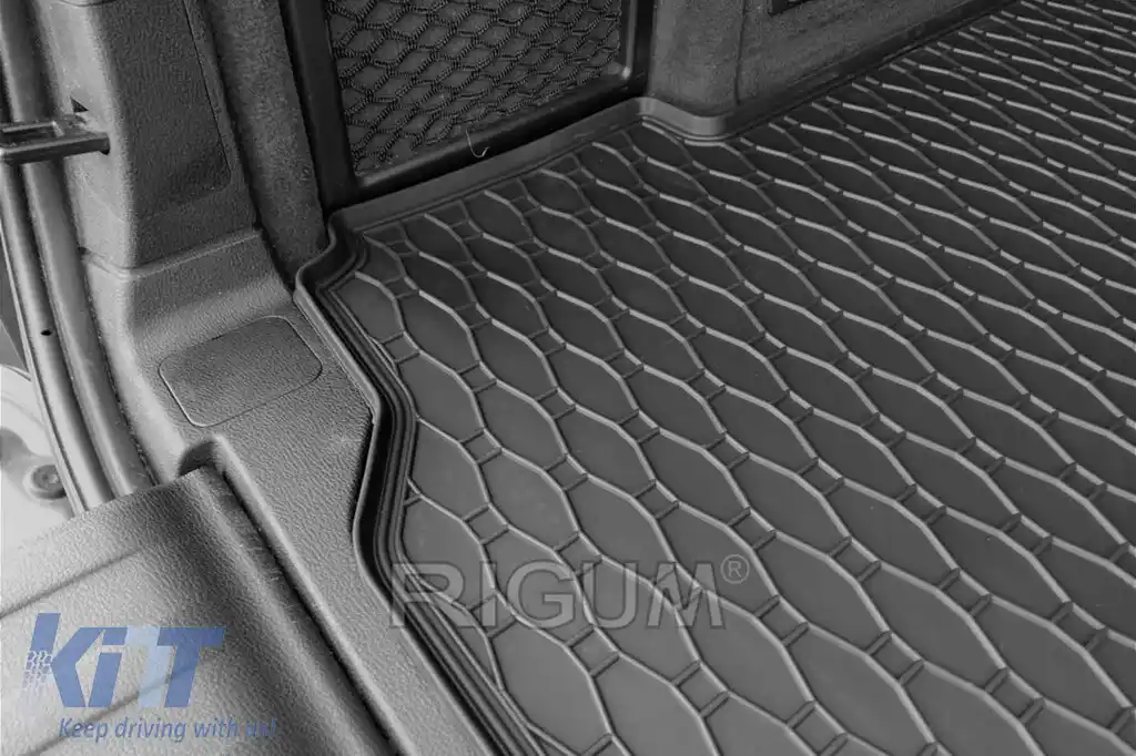 Covor de portbagaj din cauciuc potrivit pentru BMW X5 F15 2013-2018, negru-image-6224593