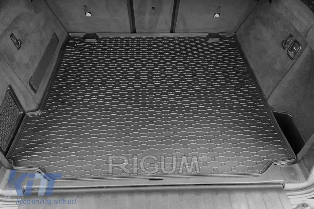 Covor de portbagaj din cauciuc potrivit pentru BMW X5 F15 2013-2018, negru-image-6224594