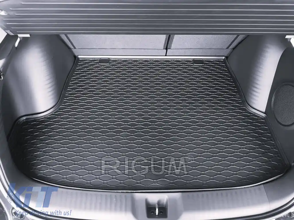 Covor de portbagaj din cauciuc potrivit pentru Honda ZR-V după 2023, 1 bucată, negru-image-6224922