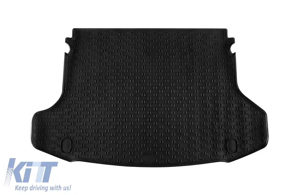 Covor de portbagaj din cauciuc potrivit pentru Hyundai i30 Fastback după 2018, 1 bucată, negru