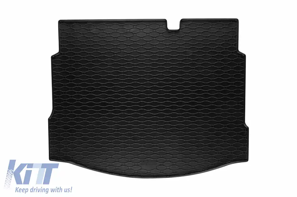 Covor de portbagaj din cauciuc potrivit pentru Nissan Qashqai 2007-2014, negru