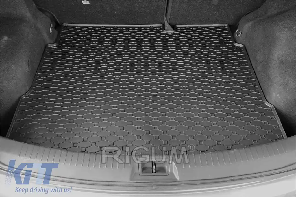 Covor de portbagaj din cauciuc potrivit pentru Nissan Qashqai 2007-2014, negru-image-6225376