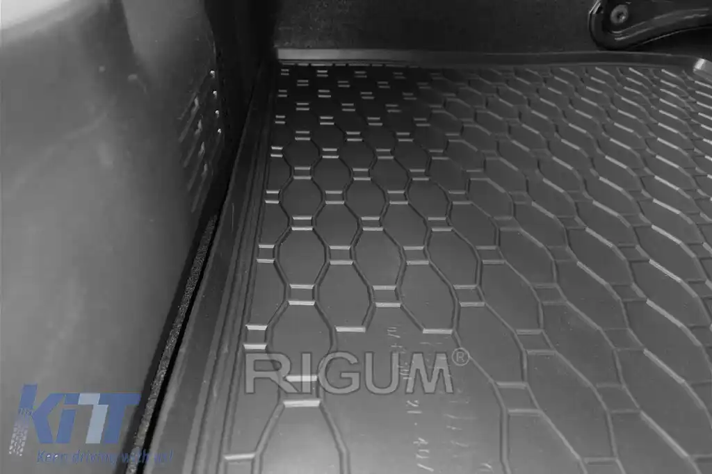 Covor de portbagaj din cauciuc potrivit pentru Fiat 500e după 2021-image-6243248