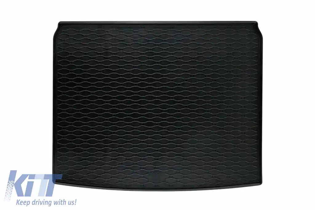 Covor de portbagaj din cauciuc potrivit pentru Hyundai Kona, Kona HEV după 2023, negru
