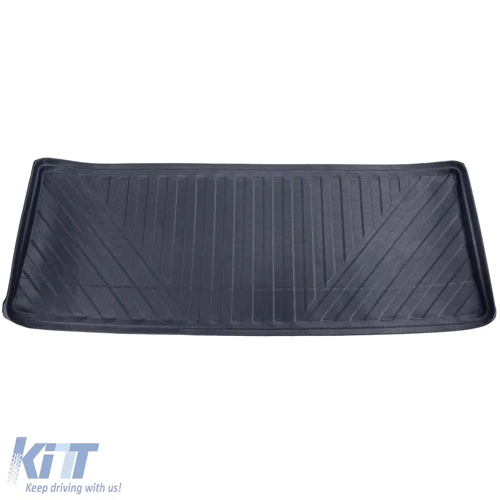 Covor de portbagaj din cauciuc Premium potrivit pentru VW Bus T5 T6 T6.1 Scurt-image-6200713