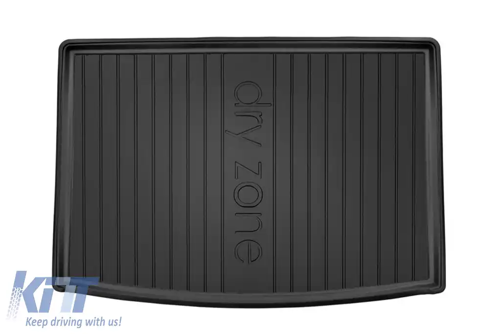 Covor de portbagaj Frogum Dry Zone potrivit pentru Volkswagen Golf Plus 2005-2014, pentru versiunea Trendline și United, fără organizator în portbagaj