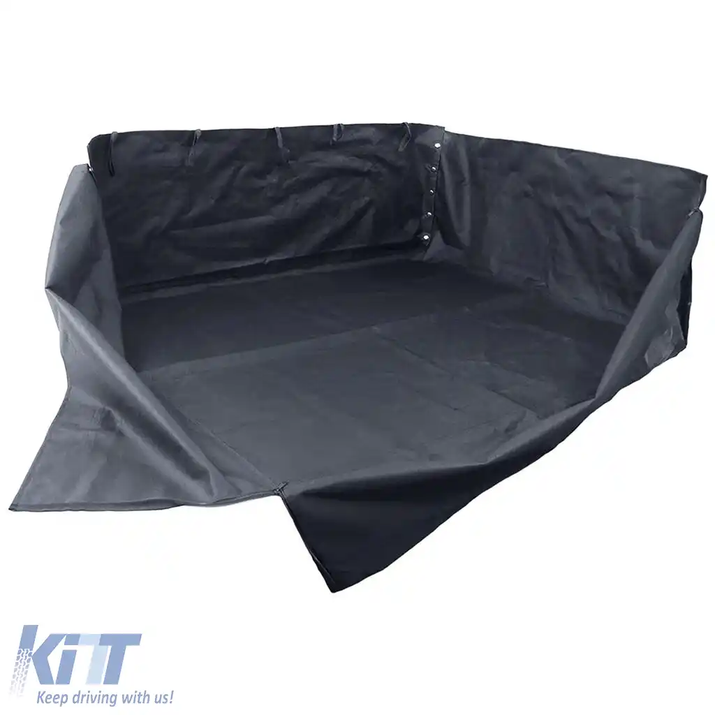 Covor de portbagaj pentru protecția zonei de încărcare, cu protecție pentru bara de protecție, XL 110x100x40cm-image-6190679