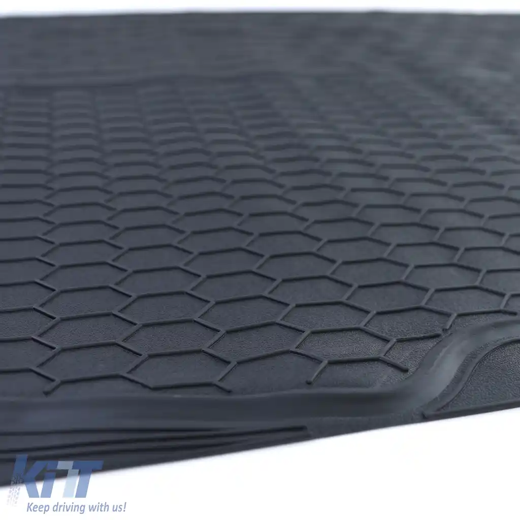 Covor de portbagaj protecție din cauciuc PVC universal, tăiat la dimensiune, negru 108x140cm-image-6198554