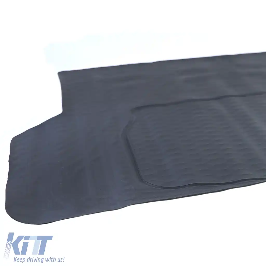 Covor de portbagaj protecție din cauciuc PVC universal, tăiat la dimensiune, negru 108x140cm-image-6198557