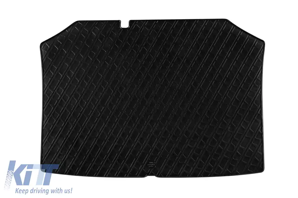 Covor de portbagaj TPE de la Gumarny Zubri potrivit pentru Skoda Fabia hatchback 2000-2014