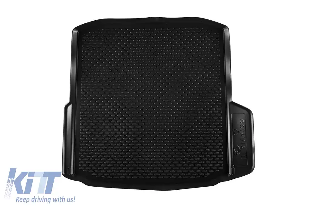 Covor de portbagaj TPE de la Gumarny Zubri potrivit pentru Skoda Octavia hatchback 2013-2019