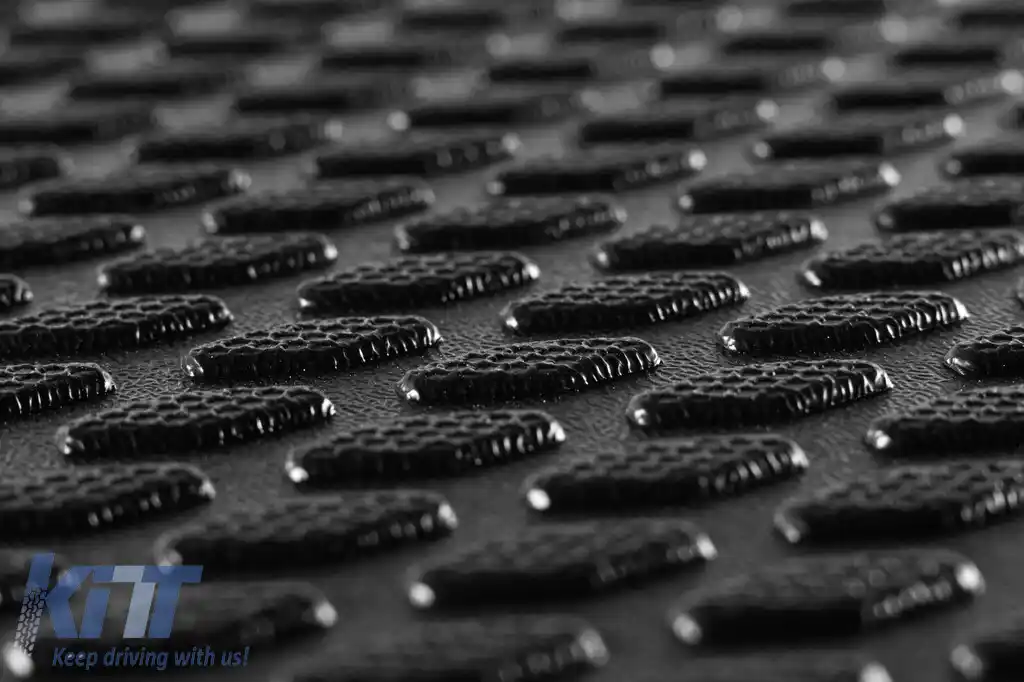 Covor de portbagaj TPE de la Gumarny Zubri potrivit pentru Volvo XC40 după 2018, XC40 Recharge după 2021, cu podeaua portbagajului în poziția superioară 1 bucată, negru-image-6253865