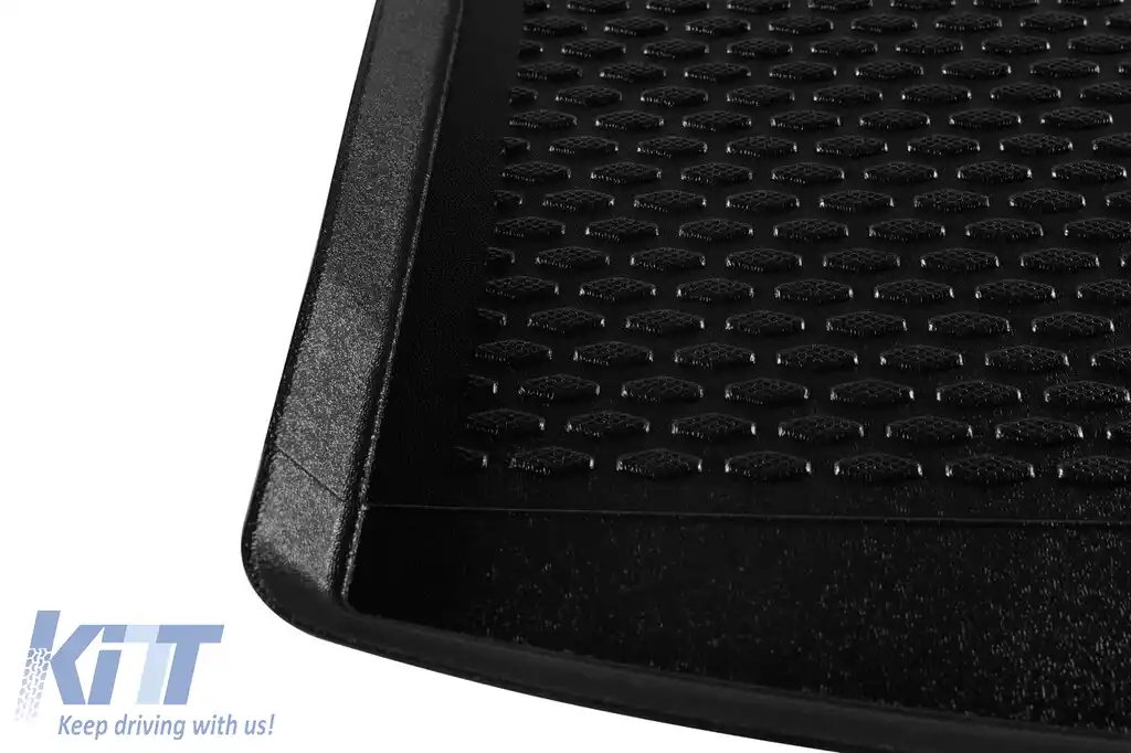 Covor de portbagaj TPE de la Gumarny Zubri potrivit pentru Skoda Enyaq după 2021, negru-image-6253875