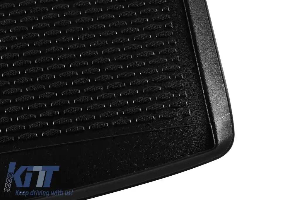 Covor de portbagaj TPE de la Gumarny Zubri potrivit pentru Kia Xceed, Hybrid după 2019, cu podeaua portbagajului în poziția superioară, negru-image-6253968