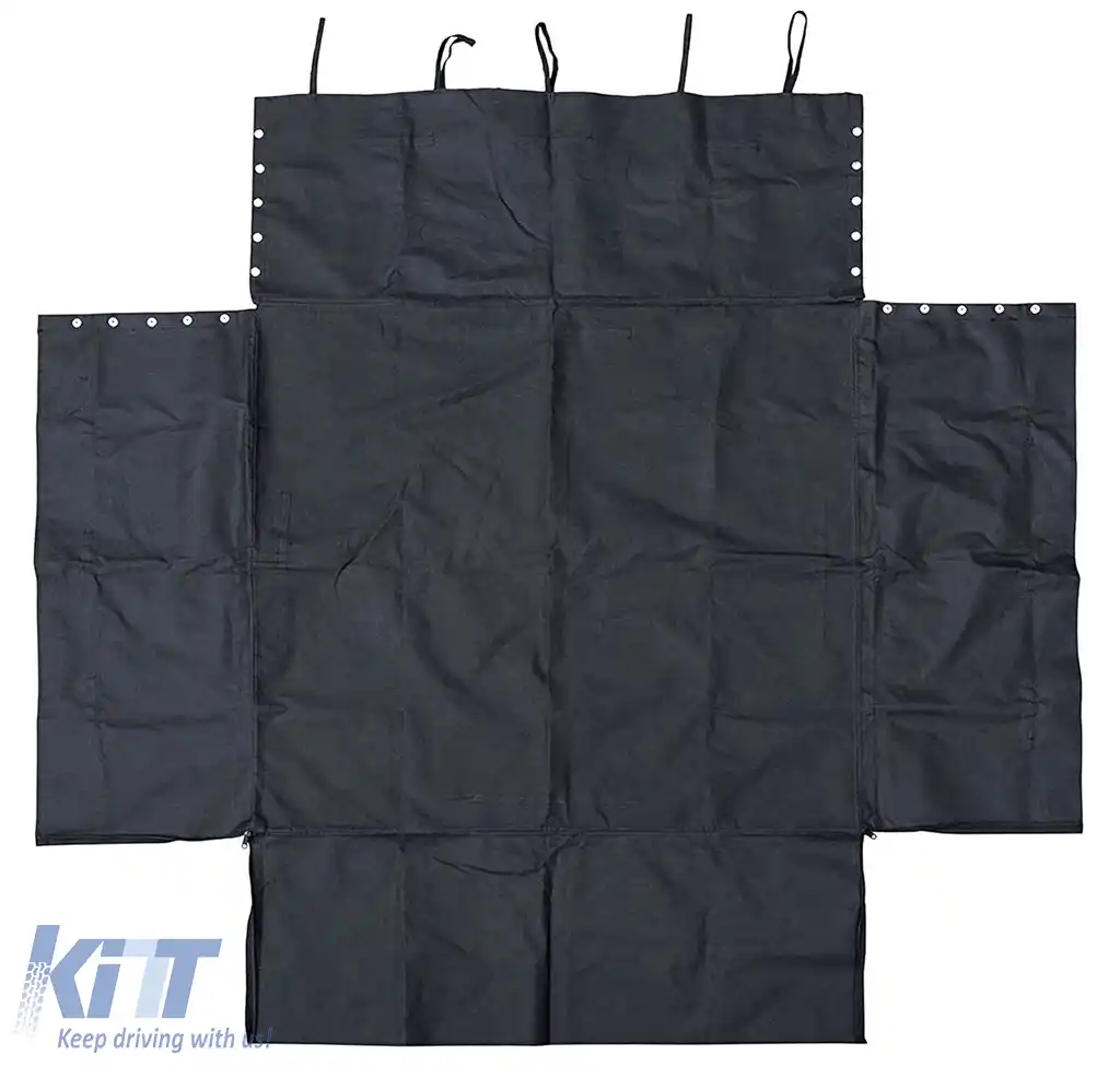 Covor de protecție pentru portbagaj, tavă de protecție la încărcare, dimensiune flexibilă XXL 105x97x37cm-image-6191174