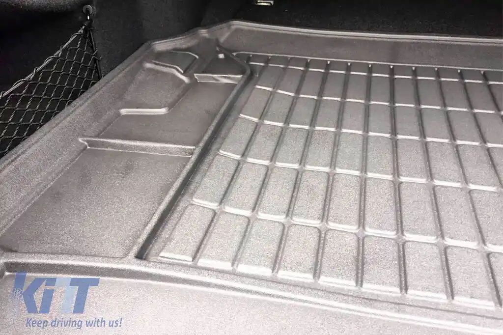 Covor din cauciuc Frogum ProLine potrivit pentru Mercedes E class W212 sedan 2009-2016 versiune fără inserție din plastic în spatele scaunelor din spate-image-6234766