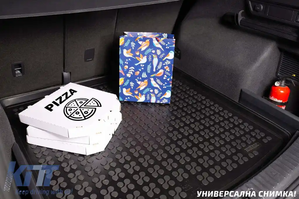 Covor din cauciuc pentru portbagaj potrivit pentru Hyundai i10 după 2019-image-6217502