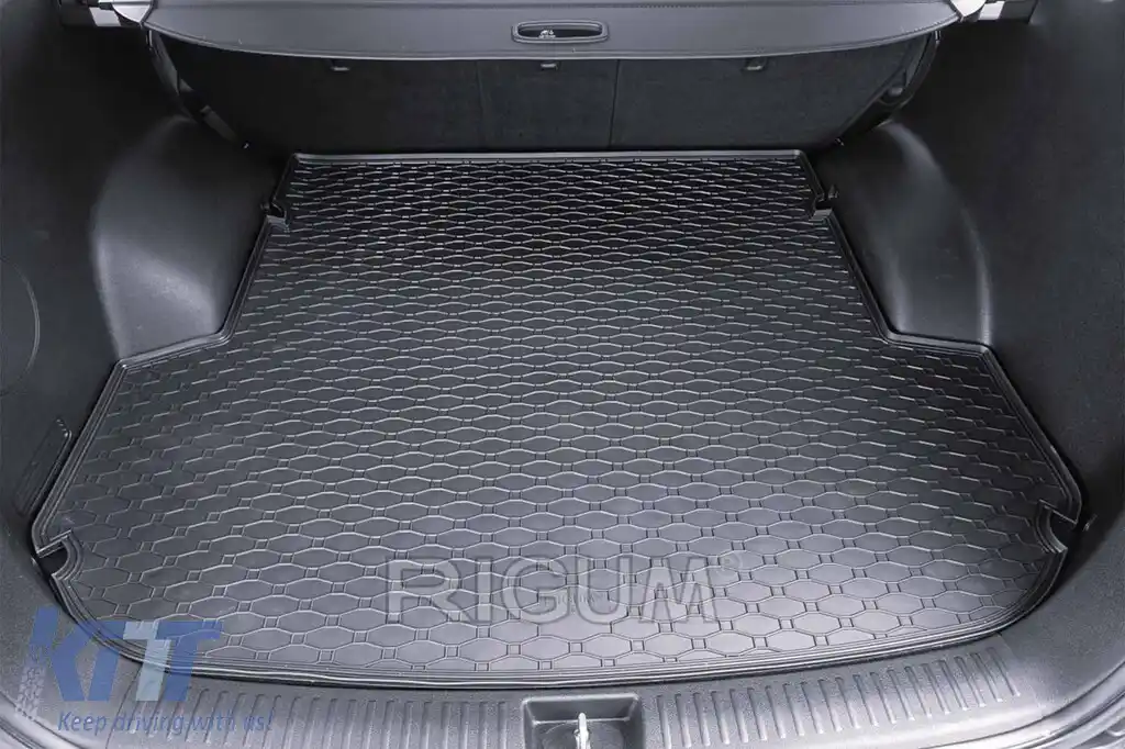 Covor din cauciuc pentru portbagaj, potrivit pentru Kia Sorento cu 5 locuri după 2015-image-6225136
