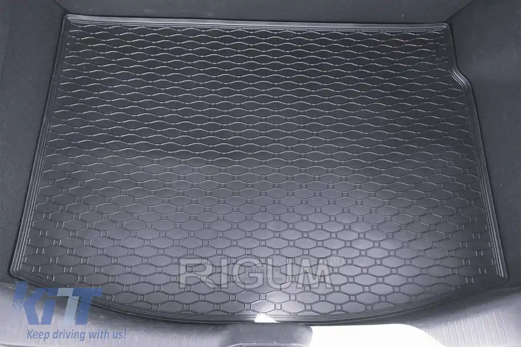 Covor din cauciuc pentru portbagaj potrivit pentru Renault Megane hatchback după 2009-image-6225559