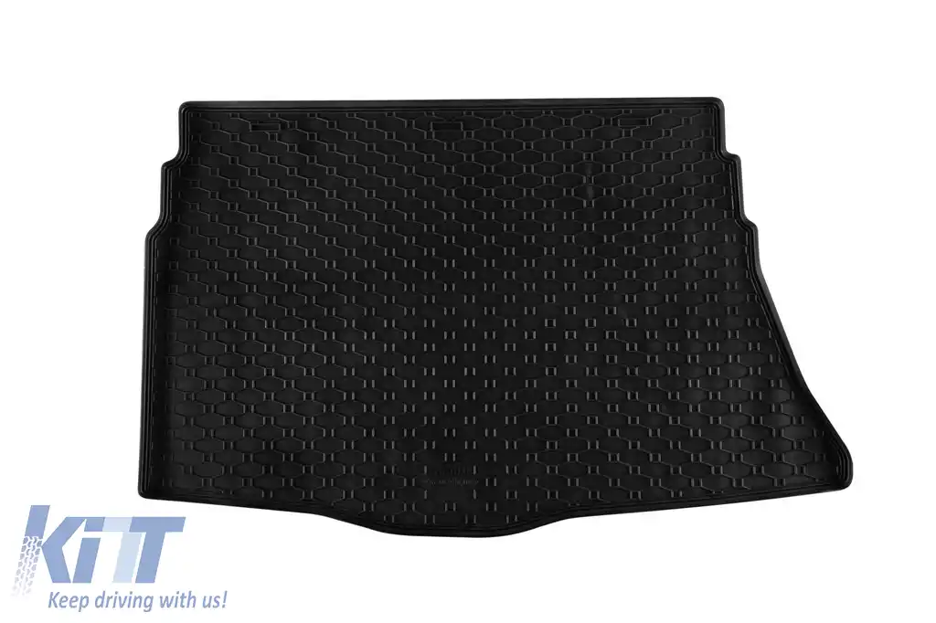 Covor din cauciuc pentru portbagaj, potrivit pentru Hyundai i30 Hatchback 2012-2017, 1 bucată, negru