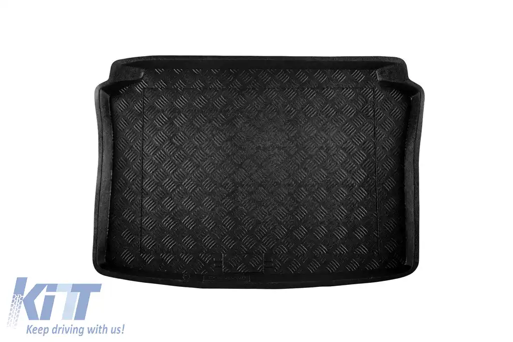 Covor din polietilenă Rezaw-Plast pentru portbagaj, potrivit pentru VW Polo, Seat Ibiza 2002-2009, 3/5 uși