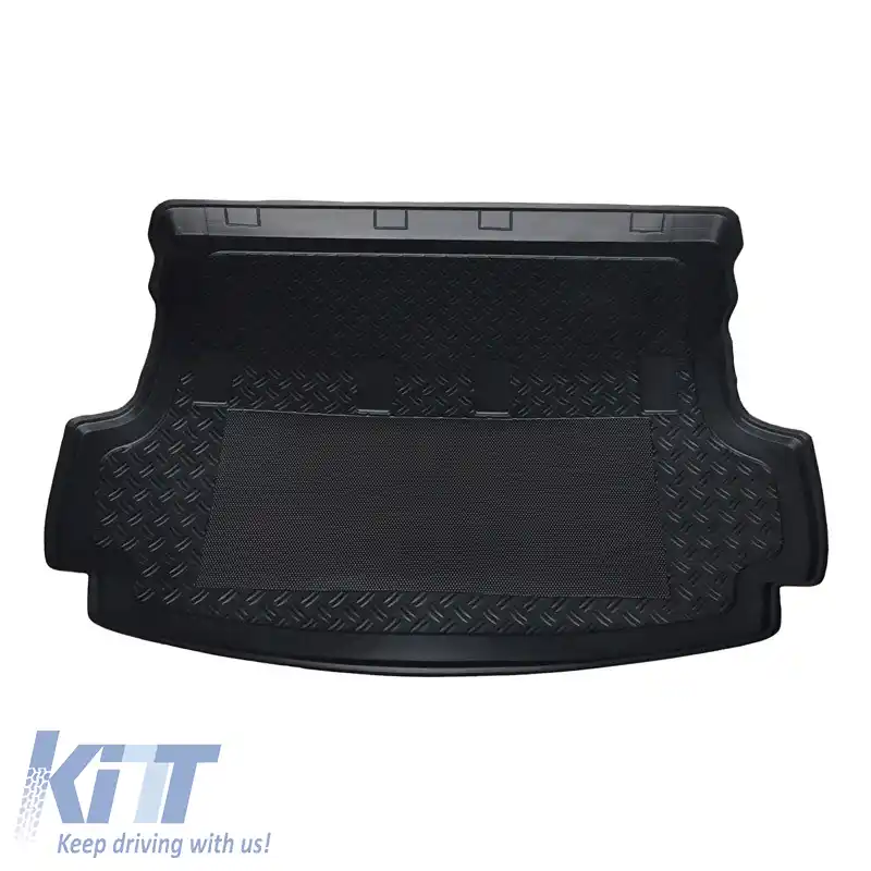 Covor pentru portbagaj 3D Pool Mat potrivit pentru Toyota Avensis Verso 01-09 Negru 01-1470 PEX-image-6302296