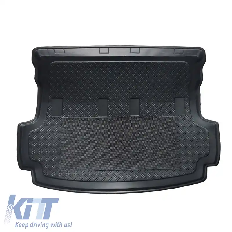 Covor pentru portbagaj 3D Pool Mat potrivit pentru Toyota Avensis Verso 01-09 Negru 01-1470 PEX-image-6302297