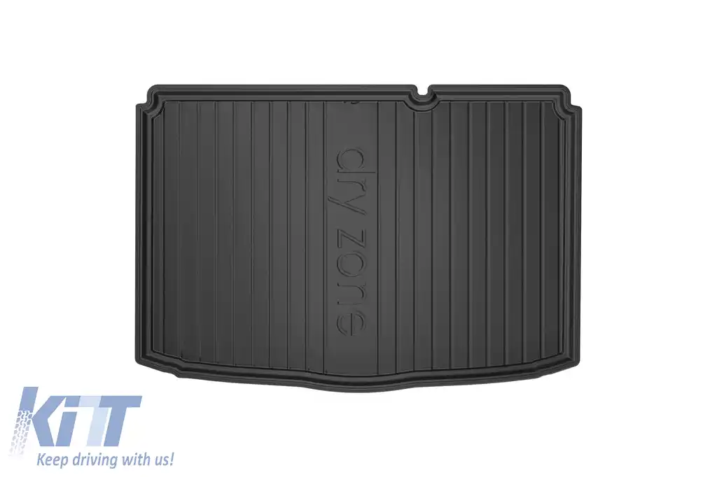 Covor pentru portbagaj Frogum Dry Zone potrivit pentru Kia Soul EV după 2019 cu podeaua portbagajului în poziția inferioară
