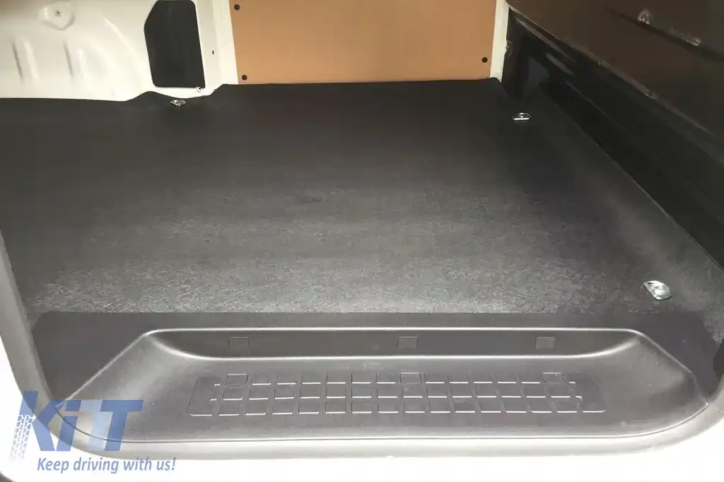 Covor pentru zona de încărcare de la Rezaw-Plast, potrivit pentru Citroen Berlingo, Peugeot Partner, Opel Combo E, după 2018, Fiat Doblo cu ampatament scurt, E-Doblo după 2022, Toyota Proace City după-image-6212844