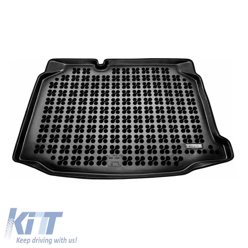 Covor portbagaj 3D Pool Mat potrivit pentru Seat Leon 5F 13-20 Hatchback Negru 231425 RezawPlast-image-6302019