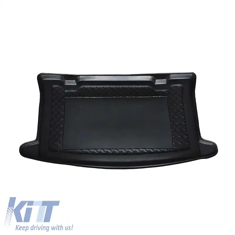 Covor portbagaj 3D Pool Mat potrivit pentru Chevrolet Aveo Hatchback 02-11 Negru CIK-image-6302286