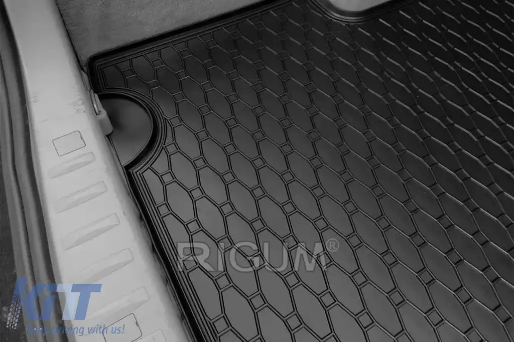 Covoraș din cauciuc de la Rigum potrivit pentru BMW seria 3 E91 break 2005-2012, negru-image-6224635