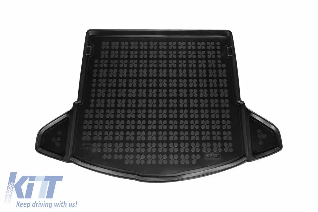Covoraș din cauciuc pentru portbagaj de la Rezaw-Plast, potrivit pentru Mazda CX-5 2017-2021, după 2021, cu podeaua portbagajului în poziția inferioară-image-6219781