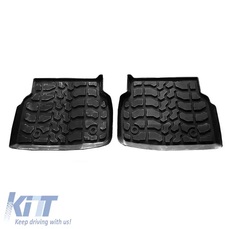 Covorașe auto 3D din cauciuc potrivite pentru BMW 7 F01 09-15 ''Star Diamond'' 5 bucăți negre-image-6307922
